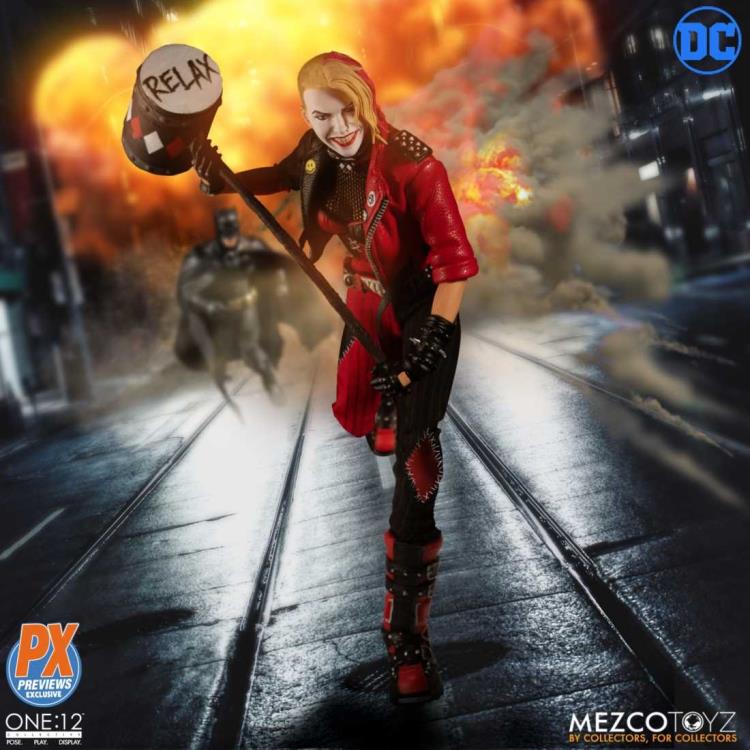 Mezco One:12 Collective DC Harley Quinn Playing For Keeps Action