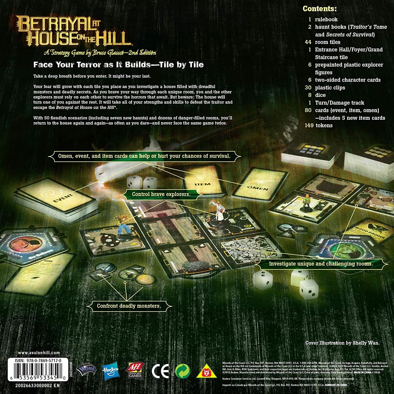 Betrayal At House On The Hill Board Game | Expired Robot