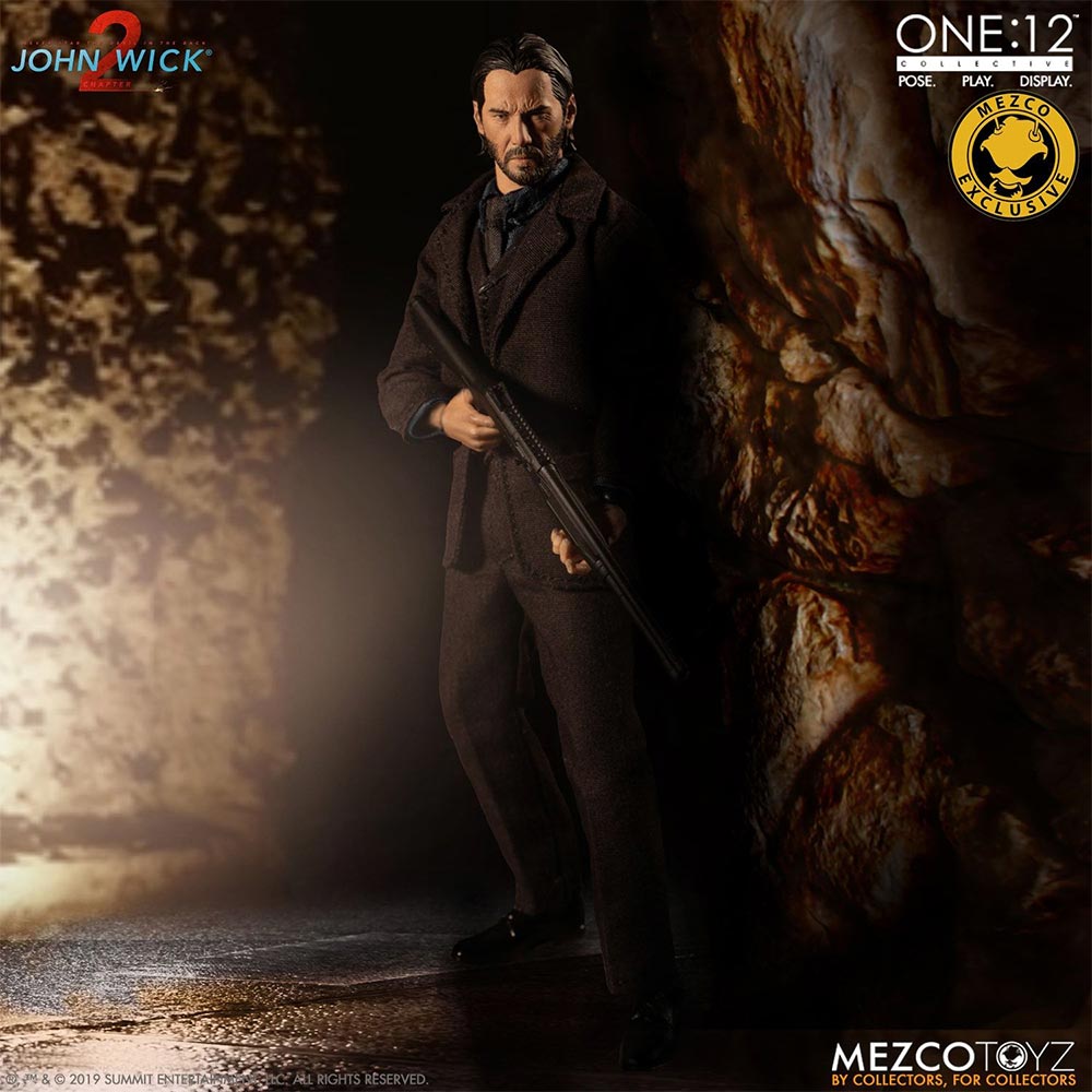 Mezco One:12 Collective John Wick Chapter 2 Deluxe Edition Action Figure |  Expired Robot